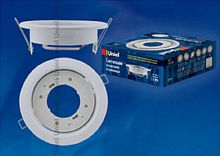 Светильник встраиваемый Uniel GX70/H5 220В 10Вт IP20 Белый 151х125х53мм картинка 